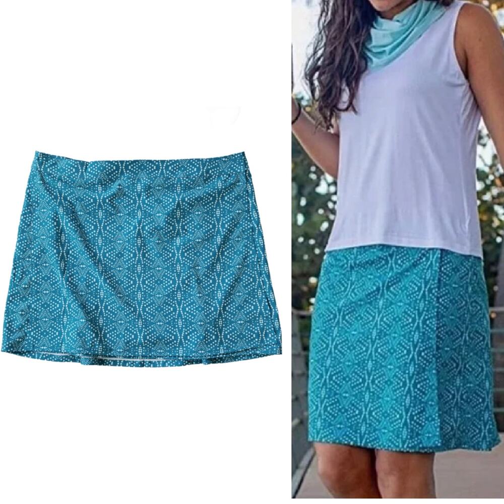 RipSkirt Hawaii Wrap Mini Skirt XXL Length 2 Coverup Playa Ocean Teal